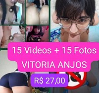 15 Fotos + 15 Videos autoria Vitoria Anjos imune de anuncios (99 vendidos)